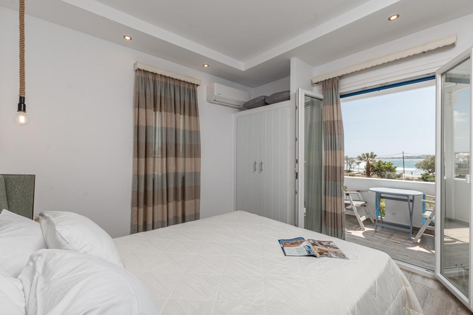 Sun Beach Hotel Naxos City Bagian luar foto