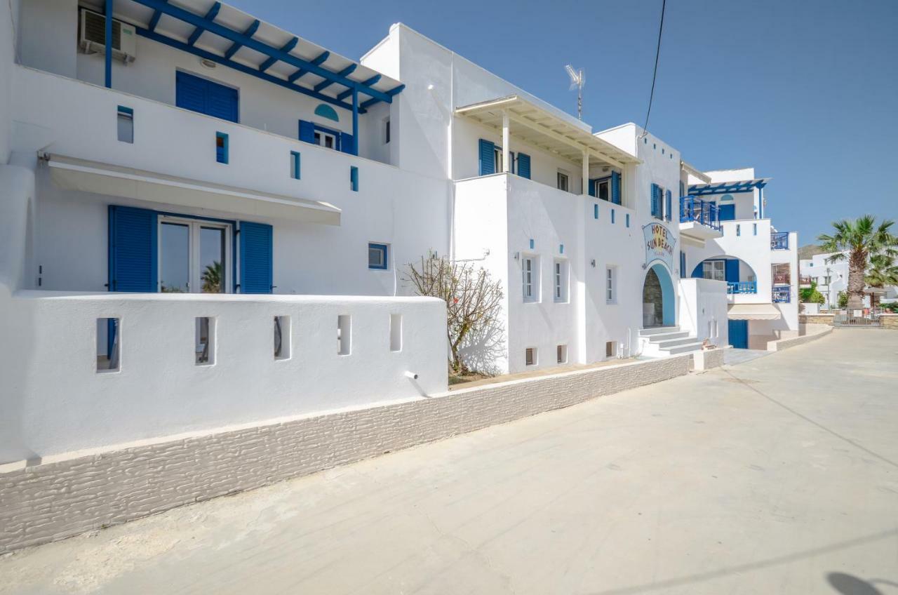 Sun Beach Hotel Naxos City Bagian luar foto